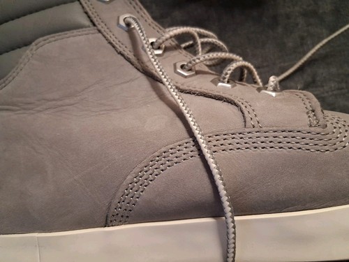 Timberland Dausette Women’s 8.5 Gray Nubuck High Sneaker Boot Ortholite A1H26 - Picture 15 of 20