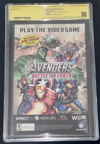 Stan Lee "Uncanny Avengers #1 Baby Variant" Signed Comic Book CBCS Beckett Auto - Picture 11 of 14