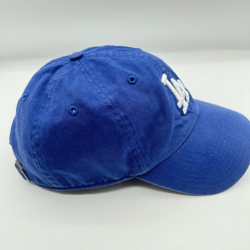 47 Brand Clean Up Los Angeles Dodgers Hat MLB Blue Cap OSFA - Picture 3 of 11