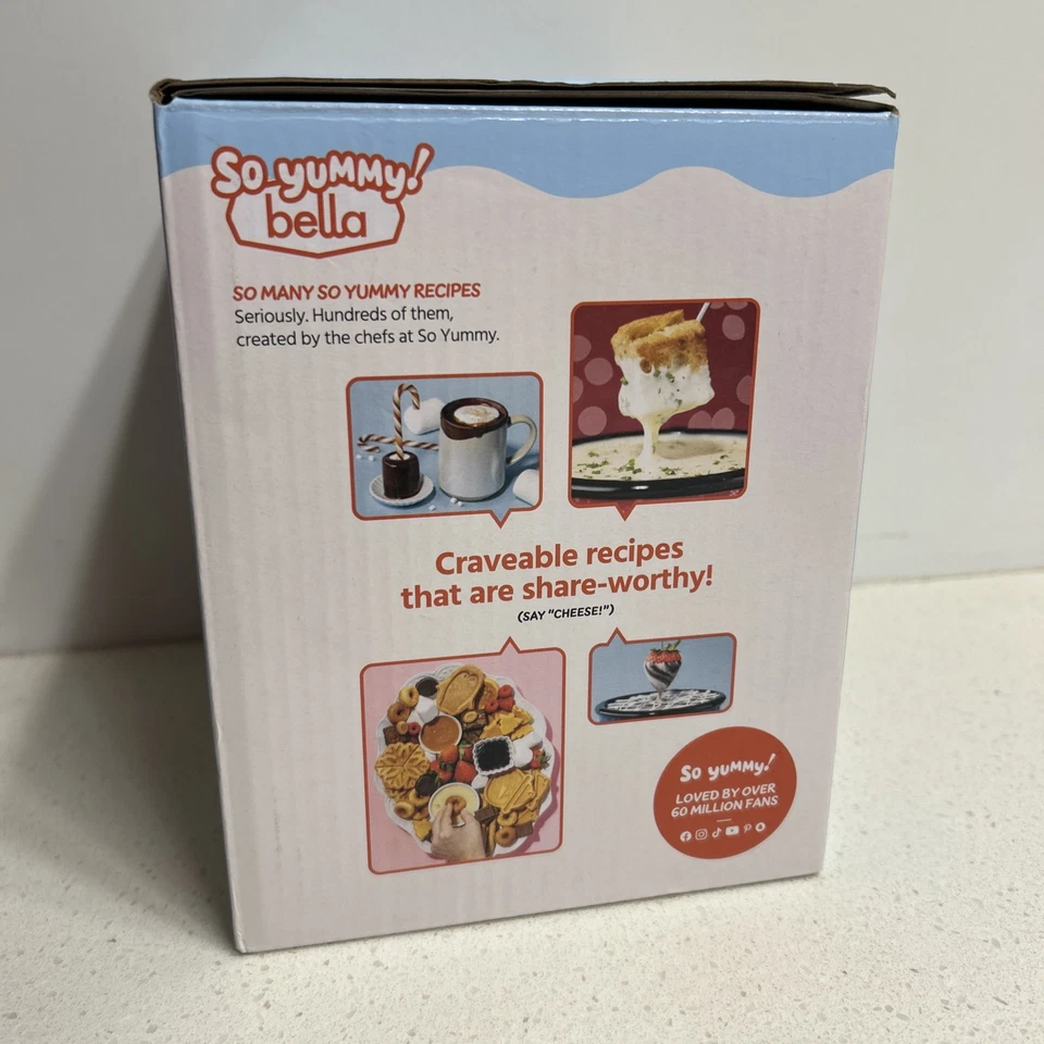 Набор электрического фондю So Yummy от Bella Mini Dipper бирюзовый безопасный для посудомоечной машины шоколад - Изображение 2 из 4