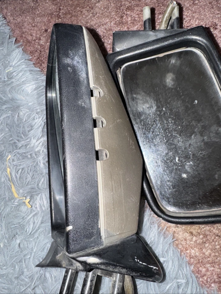 Espejo retrovisor lateral eléctrico térmico L&R compatible con 82-85 QUANTUM VW BB11 Foto 4 de 4