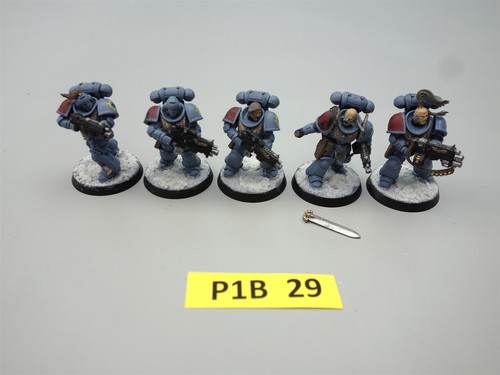 Warhammer 40K Space Wolves Marines - Primaris Intercessors (painted) - Picture 2 of 4