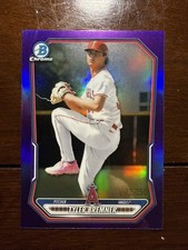2026 Bowman Chrome Tyler Bremner Purple Refractor 92/250 Angels