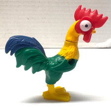 Disney Moana Hei Hei Chicken Moves at Neck 2 3/4" PVC Cake Topper Figure