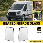 Mirror Upper Glass Fit Ford 2015-2021 Transit-150 250 350 Left & Right Side