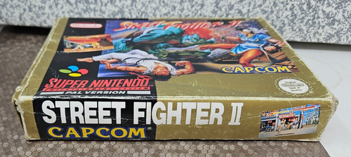 Street Fighter II - SNES - Super Nintendo PAL - Boxato ma senza manuale - Foto 2 di 11