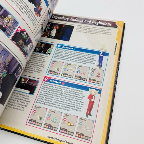 Pokémon Sword & Shield The Official Galar Region Strategy Guide w/ Map & Inserts - Picture 13 of 14