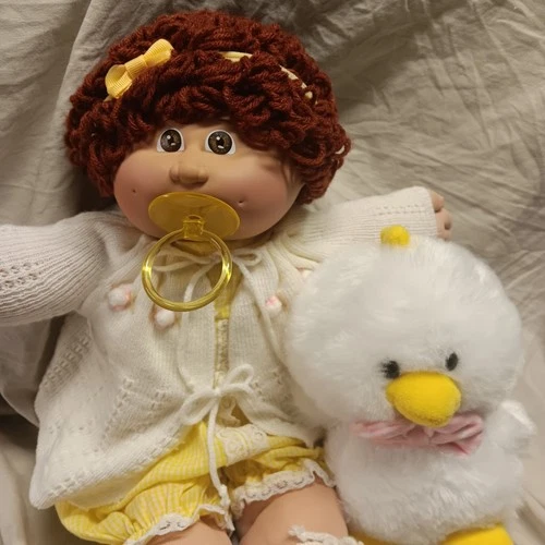 💛🩷1985 Cabbage Patch💛🩷 OK FACTORY💛🩷 Girl HM #4 💛🩷with Friend