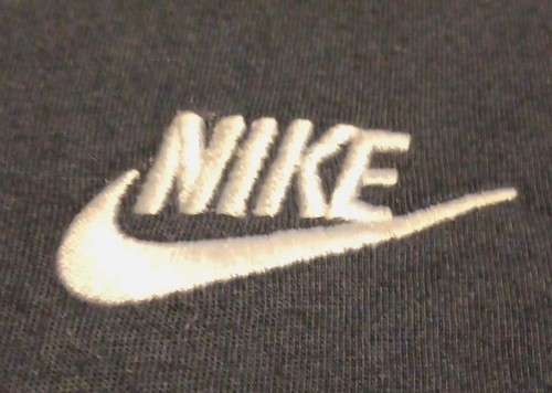 Nike Tee Shirt Mens Size XL NWT Faded Navy Blue Swoosh Logo Short Sleeve SKU 139 - Bild 2 von 7