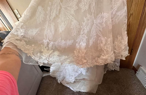 Martina Liana Boho Wedding Dress - Picture 8 of 10