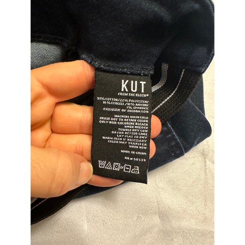 Kut From The Kloth Woman's High Waisted Pull Up Jeans Size 10 - Picture 6 of 7