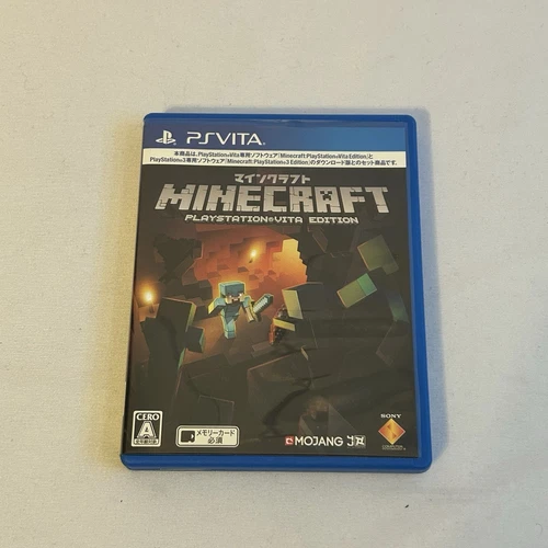 PS Vita Minecraft: PlayStation Vita Edition [Japan Import] CIB UNTESTED