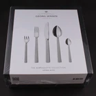 Georg Jensen, Bernadotte Cutlery / Flatware Set. Stainless Steel. 60 pieces.