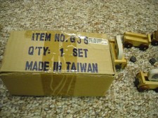 Vintage Small Wooden Train Set 10 Pieces Engine, 5 cars, 4 animals free shipping