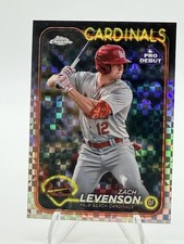 2024 Topps Chrome Pro Debut #127 Zach Levenson X-Fractor