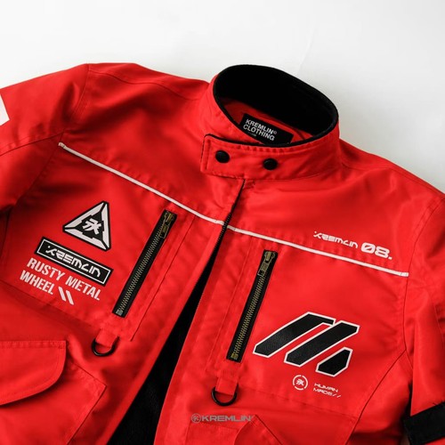 Kremlin Metacrush Techwear Cybernetic Series Biker Jacket Cyberpunk Jacket - Picture 7 of 8