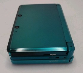 Nintendo 3DS Aqua Blue Handheld System with Box Charger &ndash;Good Condition Tested