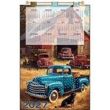 Design Works™ Trucks Calendar Felt & Sequin Kit