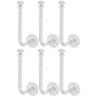 6 Stcs Wandmontierte Haarseile Racks Haarringe Aufbewahrung Haken