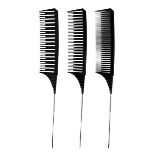 3pcs Highlighting Coloring Dyeing Comb Weaving Hair Styling Combs - Picture 17 of 17