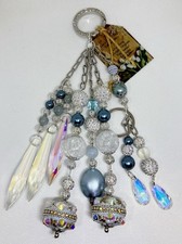 Custom Handbag Jewelry  Bag Swag  Winter Purse Bling  Custom Bag Charm Keychain NWT