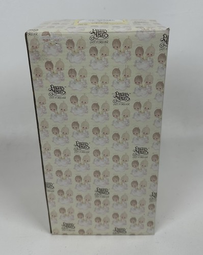 Precious Moments "Come Let Us Adore Him" 1986 LARGE 9" Shepherd Boy w/ Lamb EUC - Picture 2 of 10