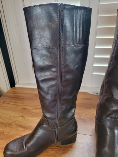 Botas de equitación altas para mujer Nautica Ridgeland marrón talla 7 estilo nombre Wavie - Imagen 7 de 18