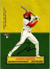 James Wood 2025 Topps Archives 1964 Stand-Up Rookie Card RC #64SU-3 Nationals