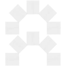  10 Pcs Plastic Mesh Canvas Sheets for Crochet Knit Yarn Projects