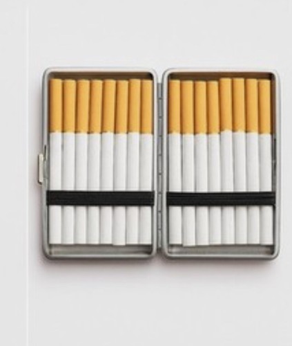 2x King Size 100er Zigarettenetui für 16 Zigaretten Gummiband Etui Zigarettenbox - Bild 2 von 2