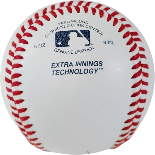 Ivan Johnson Signed Rawlings ROLB Baseball Cincinnati Reds Photo Proof COA Auto - Picture 3 of 8