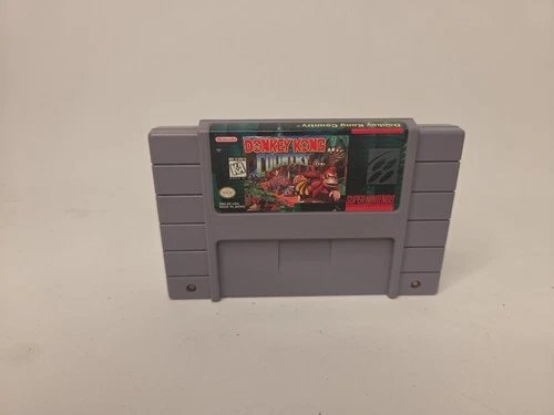Donkey Kong Country Super Nintendo SNES game Cartridge only Authentic