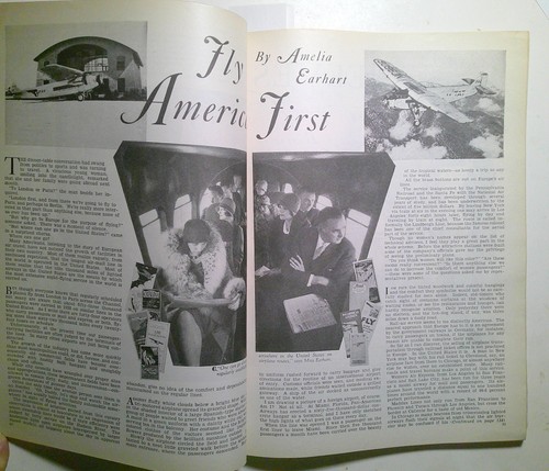 COSMOPOLITAN magazine, October 1929. Amelia Earhart, Harrison Fisher cover. - Picture 8 of 10