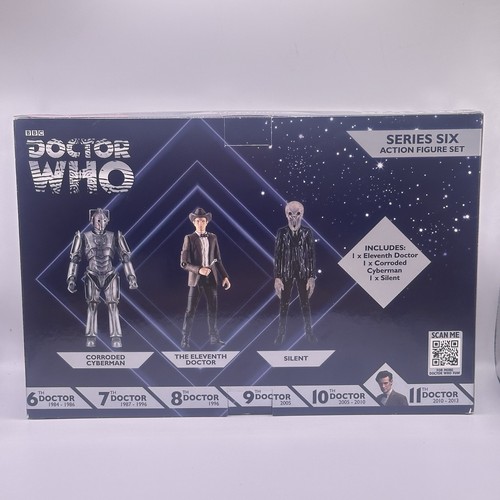 Doctor Who Series Six Action Figure Set 11th doctor 2010-2013 Boxed - Picture 2 of 3