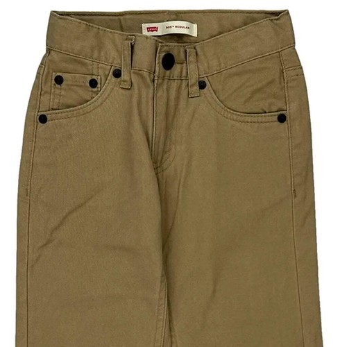 Age 4-5 Levis Jeans - Small Brown Cotton - Picture 7 of 9