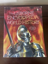THE USBORNE ENCYCLOPEDIA OF WORLD HISTORY By Jane M. Bingham & Fiona Chandler PB