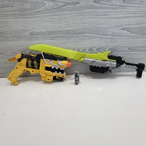 Power Rangers Dino Charge Deluxe Morpher Blaster Deluxe Sabre Weapon Gun Bundle - Picture 2 of 7