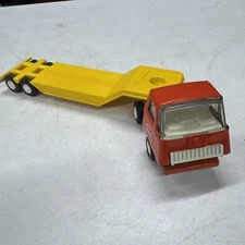 Tonka Mini Truck And Low-boy Trailer Plus orange nice 55010
