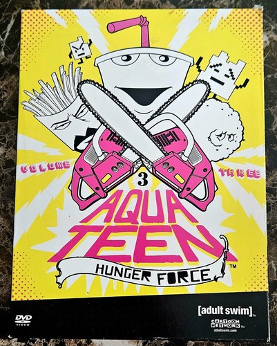 Aqua Teen Hunger Force - Volume Three (DVD 2004) - Picture 1 of 9