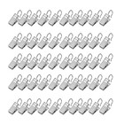 100pcs Rustproof Drapery Ring Practical Curtain Holding Clamp Durable Curtain