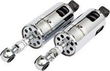Progressive Fits 00-17 Harley Softail 422 Series Shocks Heavy Duty - Chrome