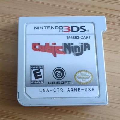 Cubic Ninja (Nintendo 3DS, 2011) Cartridge Only, Tested