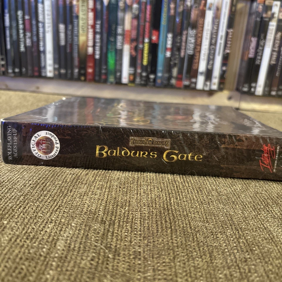 SEALED Baldur's Gate: Forgotten Realms for PC, Big Box, Vintage 1998, New MISB - Image 4 of 4