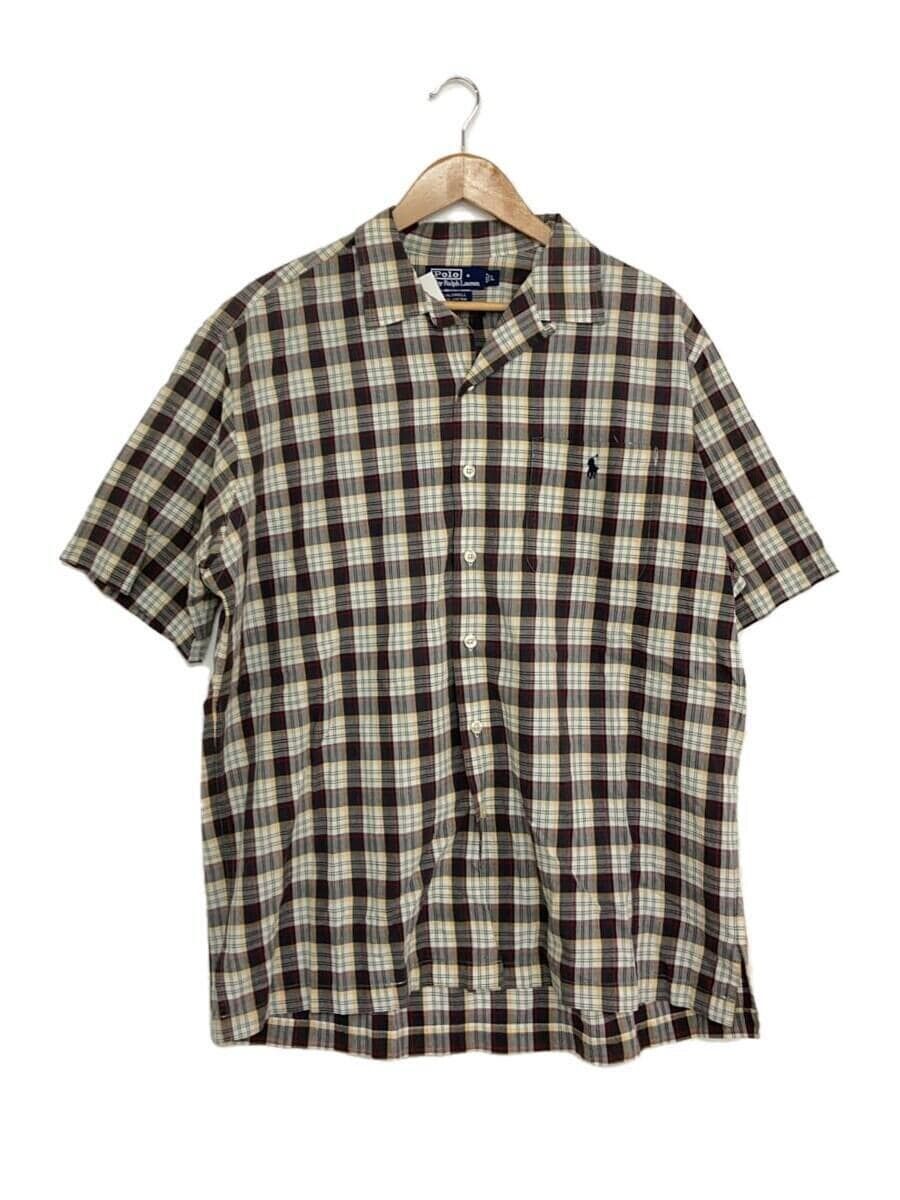 RALPH LAUREN 90S CALDWELL L COTTON MULTI-COLOR CHECK SHORT RALPH LAUREN 90S CALDWELL L COTTON MULTI-COLOR CHECK SHORT