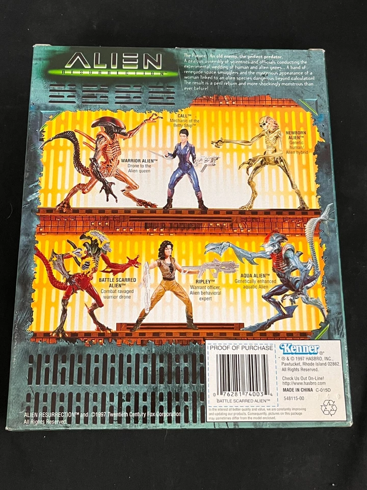 Hasbro Signature Series Alien Resurrection Battle Scarred Alien 1997 nuevo AA Foto 2 de 4