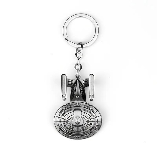 Star Trek Enterprise D Strumpf Füller Geschenk Schlüsselanhänger Reißverschluss Zugring TNG Fans