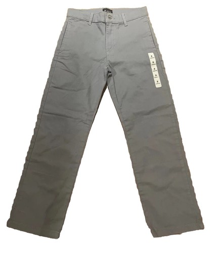 Niños ~ Children’s Place Kahki ~ Gris ~ Pantalones ~ Talla 8 ~ ¡Nuevo con etiquetas! - Imagen 8 de 8