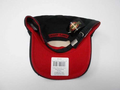 New Calgary Flames Inaugural Season 1980 Adjustable Hat Old Time Hockey B77 - Picture 3 of 4