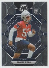 2023 Panini Mosaic Football #345 Marte Mapu RC - New England Patriots