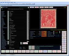 Stamp Collectors Database Software for Windows 7/8/10/11 XP Vista